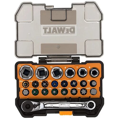 Dewalt DT70906 set bitova i nasadnih ključeva mclaren 24kom Slike
