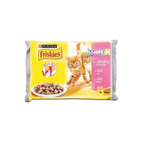 Friskies Junior pi&scaron;čanec v omaki 4 x 85 g Cene