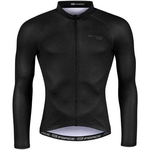 FORCE TEXTIL Prolećni dres FORCE PURE dugi rukav, crna L Cene