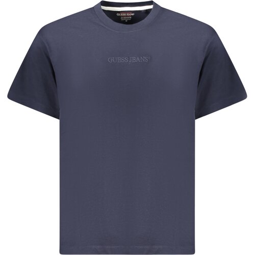 Guess Jeans SHORT SLEEVE T-SHIRT MEN BLUE Slike