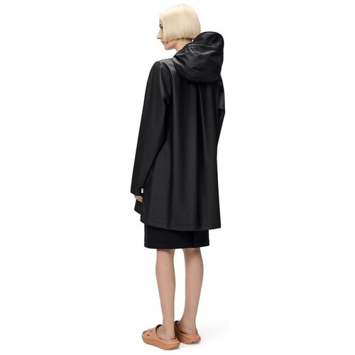 Rains Vodoodporna jakna 18050 A-line W Jacket ženska, črna barva Slike