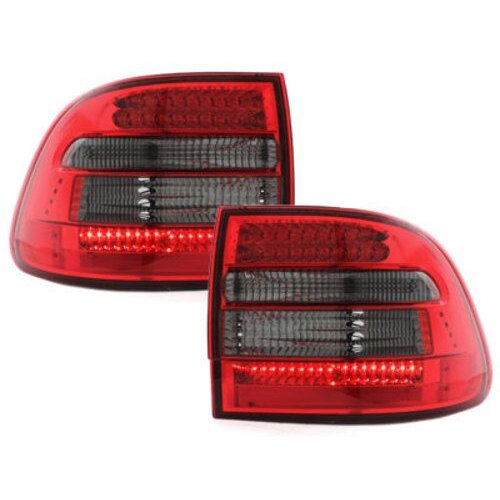 Oem Kristalna LED &scaron;top svetla Porsche Cayenne (03-07), Zatamnjena, Crvena Cene