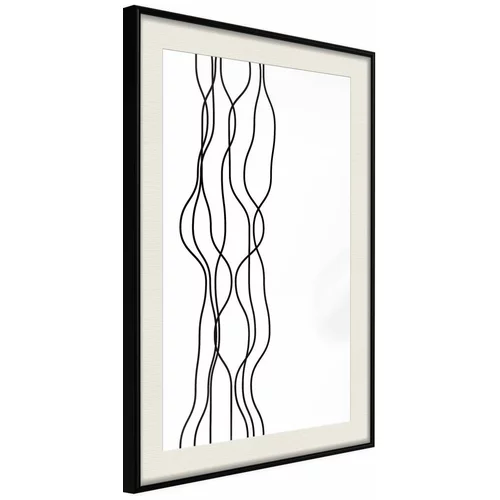  Poster - Wavy Lines 20x30