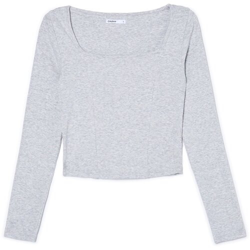 Cropp - Bluza - Svetlo siva Cene