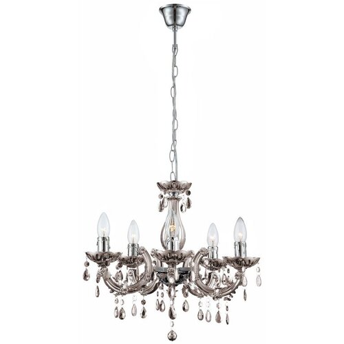 Toolight Klasični luster EBT002-5CP crni/krom Cene