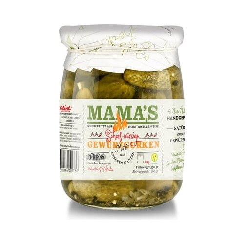 Mamas Pekoče in začinjene kumarice Cene