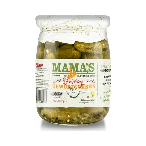 Mamas Pekoče in začinjene kumarice