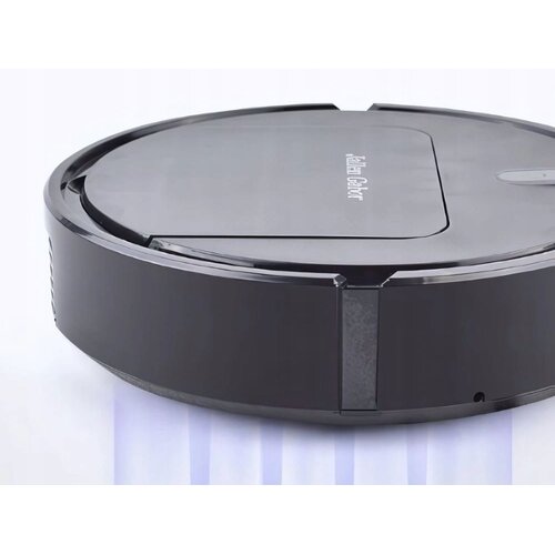  Avtomatski aku. brezžični robotski sesalnik USB 25cm črn Slike
