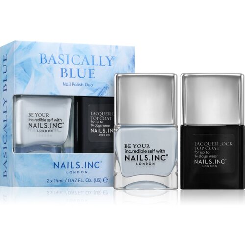 Nails Inc. Basically Blue set lakov za nohte Cene