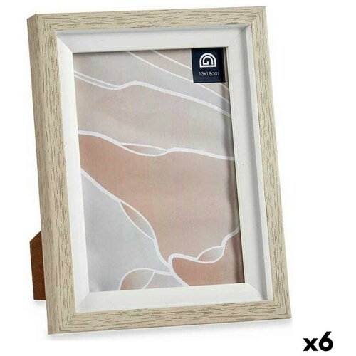  Okvir za sliku 16 5 x 21 5 x 2 cm Kristal Bež Bijela Plastika (6 kom.) Cijene