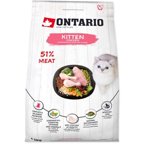 Ontario Kitten - pi&scaron;čanec 2 kg Cene