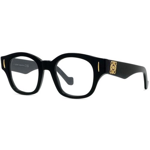 Loewe Anagram Black Geometric Eyeglasses ONE SIZE (47) Črna/Kristalna Cene