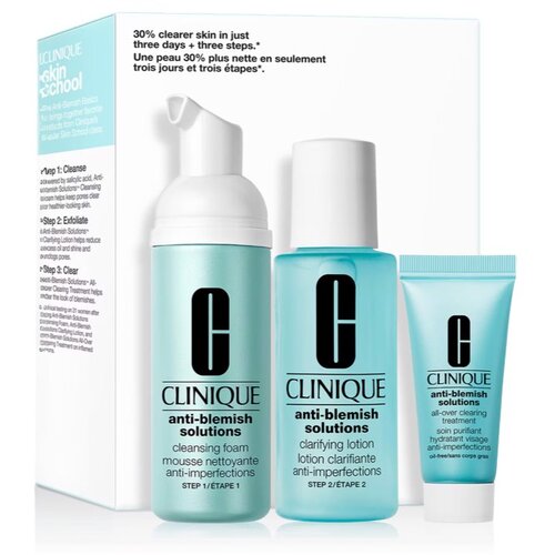 Clinique Anti-Blemish Solutions&amp;trade; Mini Kits darilni set (za problematično kožo) Slike