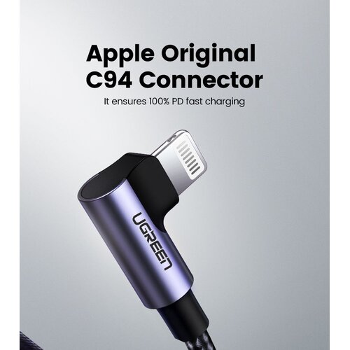 Ugreen kotni kabel usb-c na lightning 60764, 1.5m Cene