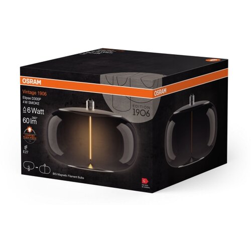 Osram led sijalica vintage filament E27/4W/230V 1800K zadimljena Slike