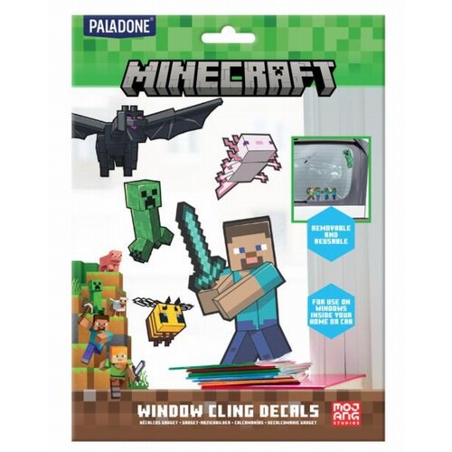 Minecraft okenske nalepke Paladone Cene
