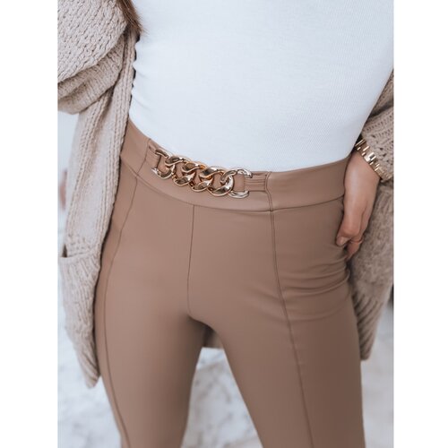 DStreet Women's leggings STRIKE beige UY1115 Cene