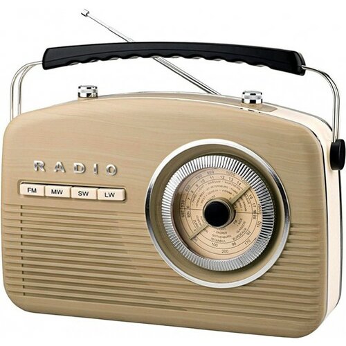 Roadstar radio aparat CR1130, Biege, Retro Slike