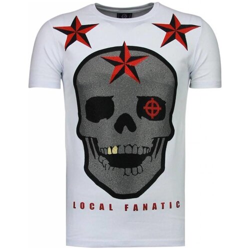 Local Fanatic Majice s kratkimi rokavi 27374400 Bela Cene