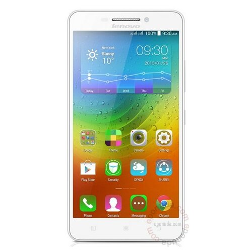 Lenovo A5000 White mobilni telefon Slike