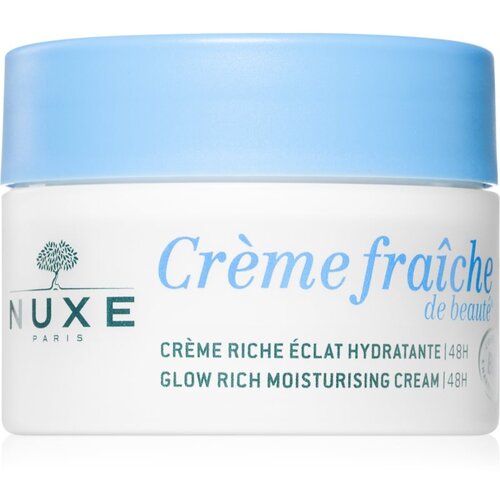 Nuxe Crème Fraîche de Beauté Glow Rich Moisturizing Cream hidratantna krema za lice s 48-satnim učinkom 50 ml Cijene
