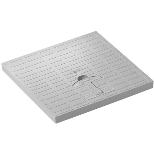  POKLOPAC PVC SIVI 400X400 MM Slike