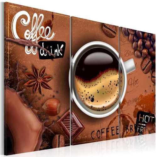  Slika - Cup of hot coffee 120x80