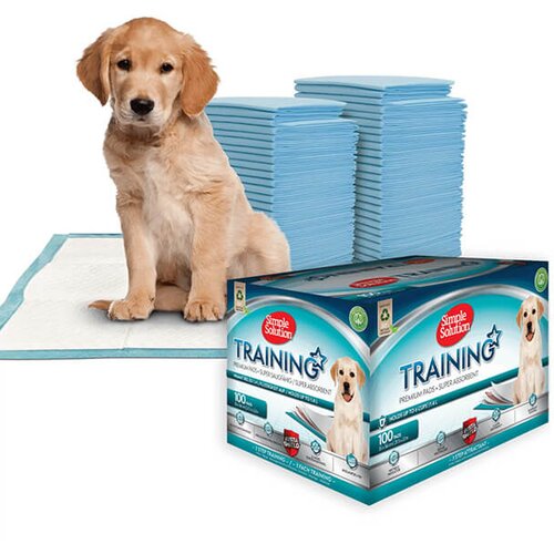 Simple Solution puppy training pads - upijajuće podloge za trening pasa (100 kom) Slike