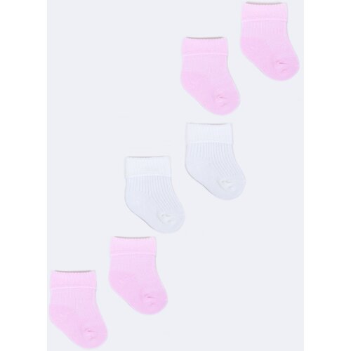 Yoclub Kids&amp;#039;s 3Pack Girl&amp;#039;s Socks SKA-0009U-0000-003 Slike