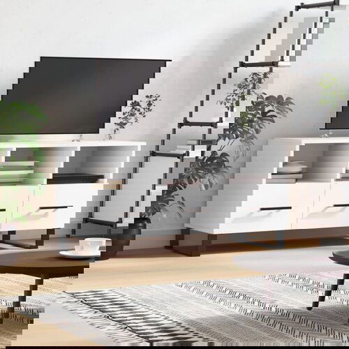 vidaXL TV ormarić bijeli 102 x 36 x 50 cm od konstruiranog drva Cijene