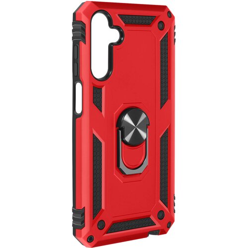 AVIZAR Ohi&scaron;je za Samsung Galaxy A15 5G Hibrid s podpornim obročem, Rdeča, (5000016503) Cene