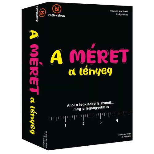 Reflexshop velikost je pomembna - družabna igra v madžarščini Cene