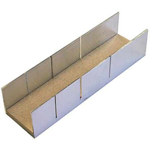 WISENT aluminijasta &amp;scaron;ablona za rezanje kotov (245 x 60 x 50 mm) Slike