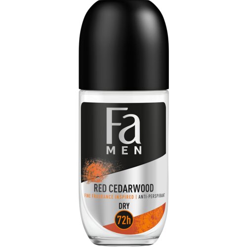 Fa deodorant v roll-on-u - Men Deoroll-On - Red Cedarwood Cene