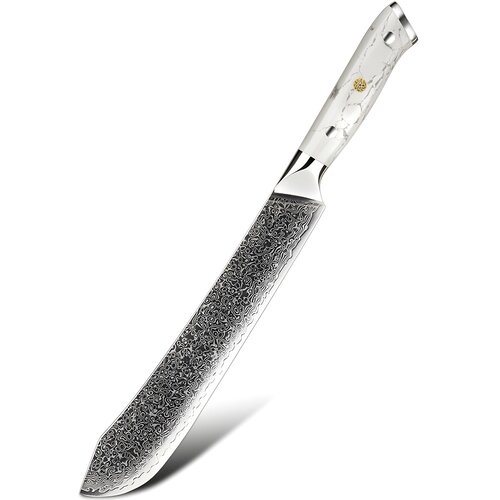 IZMAEL Damaskasti kuhinjski nož YU-37514 - Butcher / Bijela Cijene