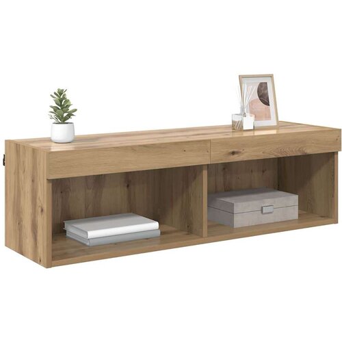  zidni ormar Zidne Panama Umjetnički hrast 100 x 30 x 30 cm Slike