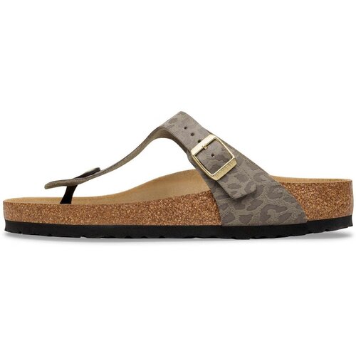 Birkenstock Sandali &amp;amp; Odprti čevlji Gizeh Synthetics Siva Slike