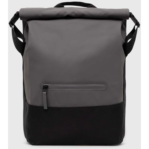 Rains Nahrbtniki GREY TRAIL ROLLTOP Siva Slike