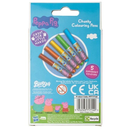 Blue Sky PEPPA PIG PEN SET - CHUNKY FELT TIPS FLOMASTRI Cene