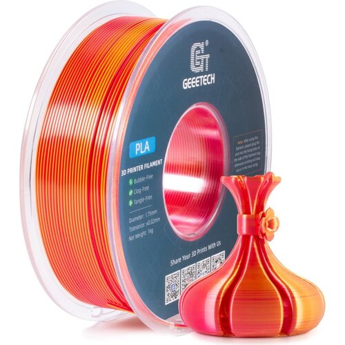 GEEETECH PLA Silk Dual Gold+Red - 1,75 mm / 1000 g Slike