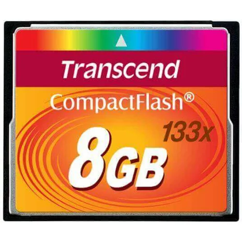 Transcend Spominska kartica CF Ultra Speed 133x, 8 GB