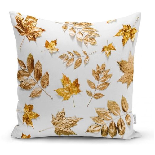 Minimalist Cushion Covers Minimalističke navlake za jastuke Golden Leaf navlaka za jastuke, 42 x 42 cm Slike