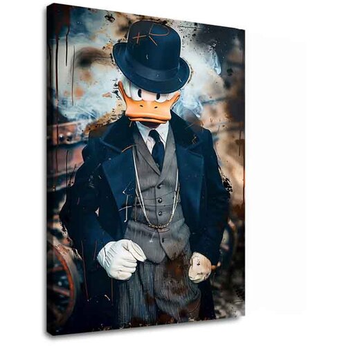  Slika DONALD: temno poslovno | italijansko platno Slike