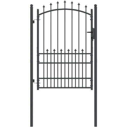  Vrata ograde s bodljama EMMEN 170 x 100 cm Slike