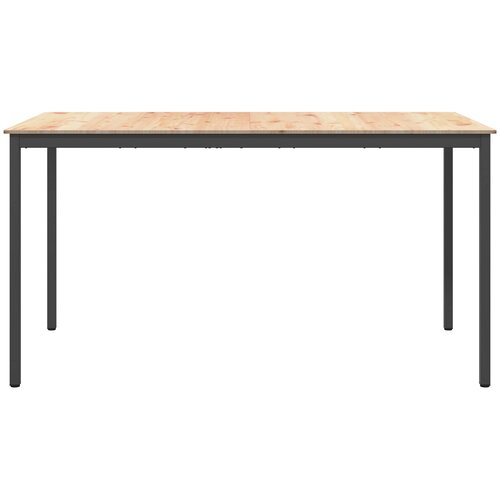  Stol za bar Prirodna 200 x 100 x 105 cm Čvrsto borovo drvo Slike