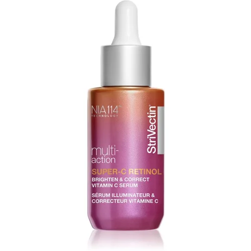 StriVectin Multi-Action Super-C Retinol Brighten & Correct Serum posvetlitveni serum z vitaminom C za obnovo površine kože 30 ml