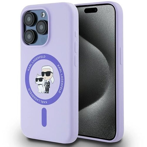 Karl Lagerfeld SILIKONSKI OVITEK KARL&CHOUPETTE ZA MAGSAFE ZA IPHONE 15 PRO, (21897176) Cene