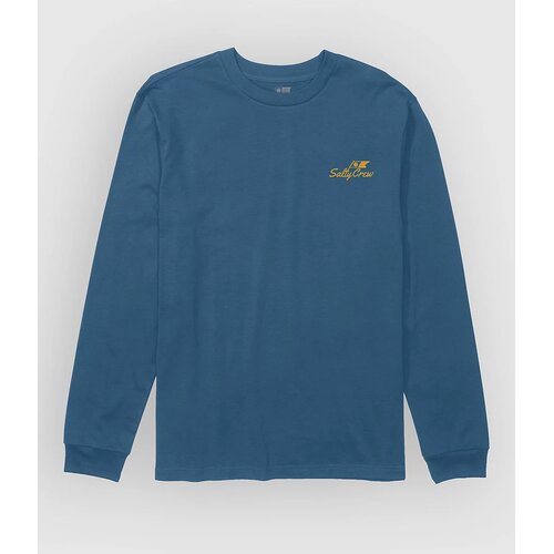 Salty Crew Original Majica z dolgimi rokavi cast blue Cene