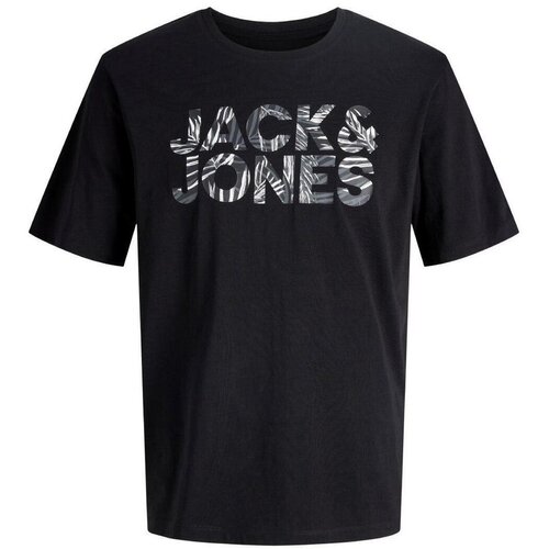 Jack & Jones Majice s kratkimi rokavi 12288536 Črna Cene