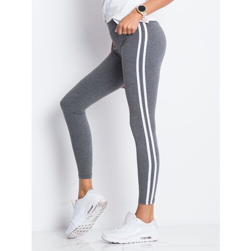 BASIC Feel Good Leggings-RV-LG-4954.27-dark gray Cene